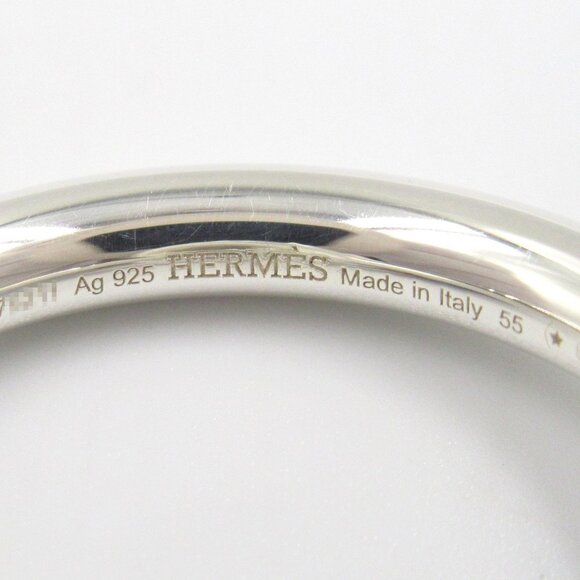 HERMES Silver Ring - Picture 4 of 8